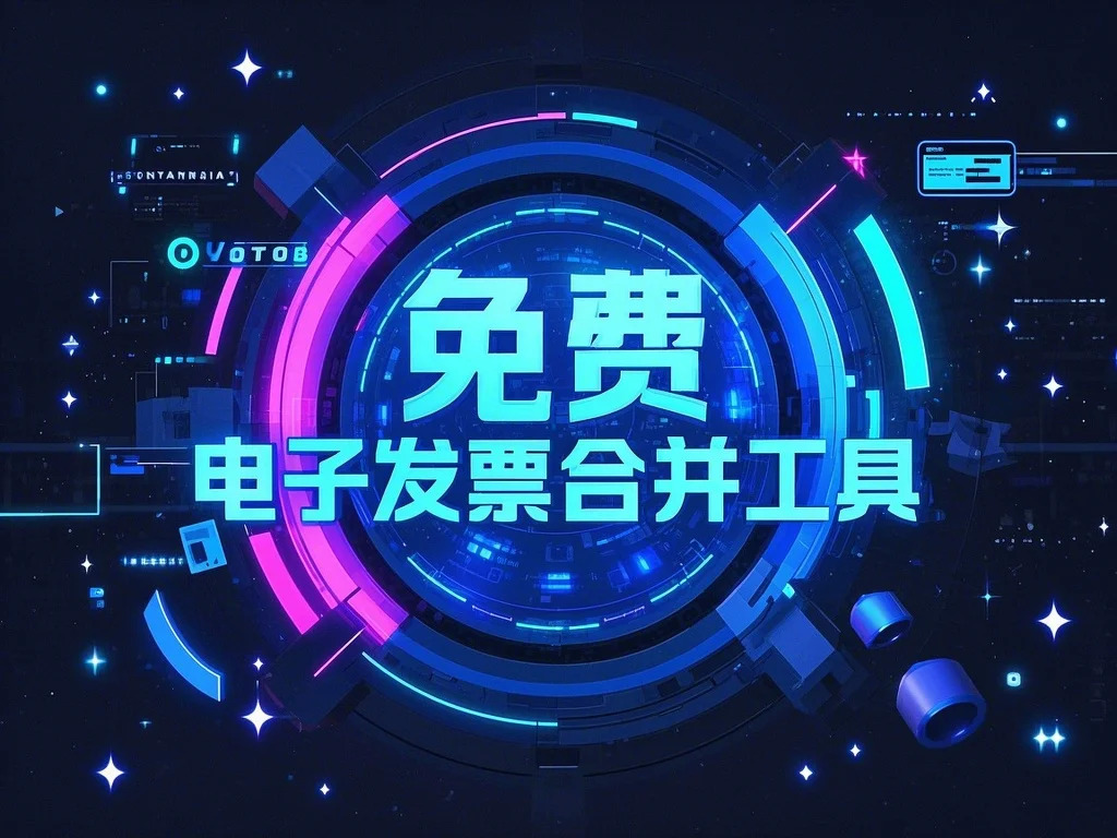 免费电子发票合并工具